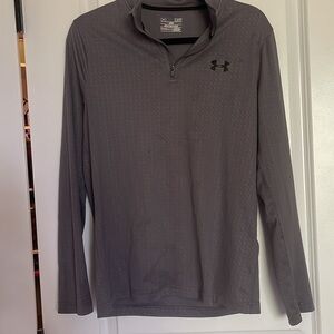 Under Armour 1/4 Zip Pullover Men's Small Heat Gear 5/$20